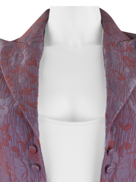 Blazer MNG Brocado Rosa