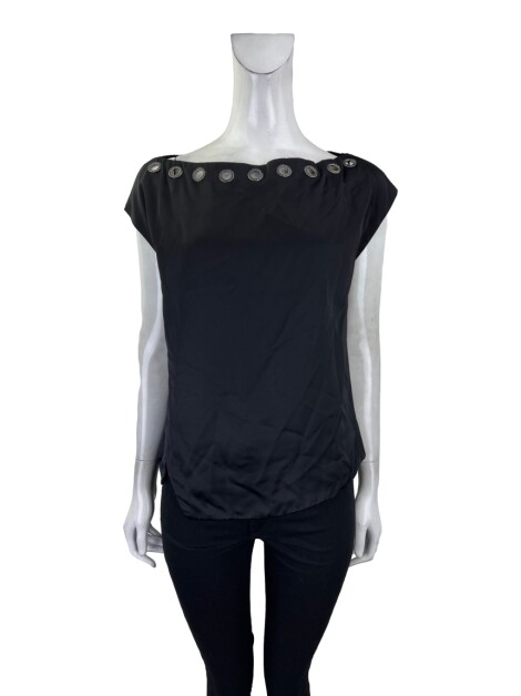 Blusa Sacada Iós Preta
