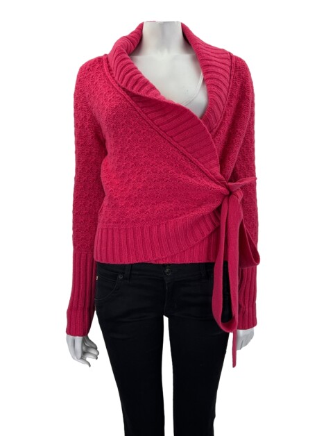 Casaco Ted Baker Tricot Lã Rosa
