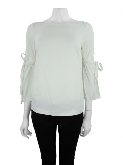 Blusa Club Monaco Tecido Branco