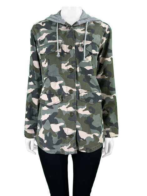 Jaqueta H&M Moletom Militar