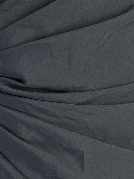 Vestido Juju Costa Drapeado Preto