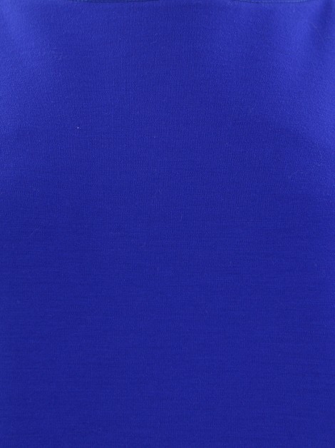 Vestido Yves Saint Laurent Tecido Azul Royal