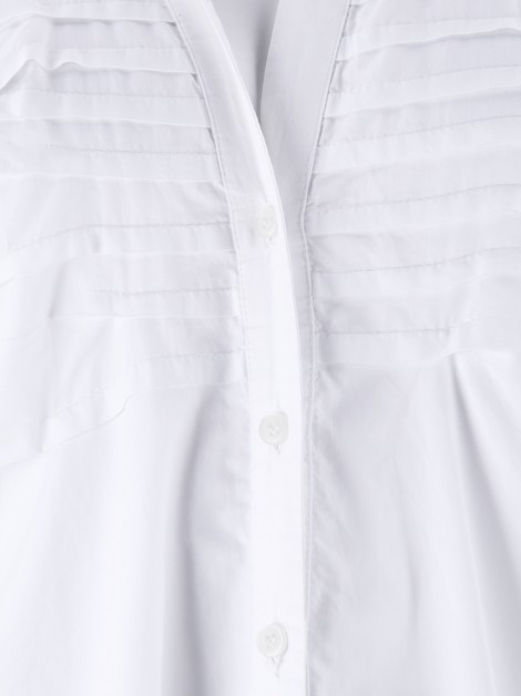 Camisa Shoulder Tecido Branco