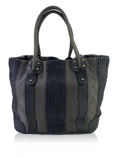 Bolsa Tote Jamin Puech Trançada Listrada