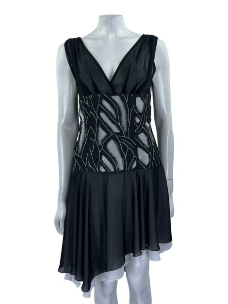 Vestido Alphorria Assimétrico Bicolor