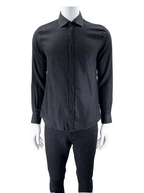 Camisa Dudalina Tecido Preto