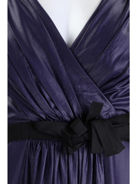 Vestido Maria Garcia Laço Roxo