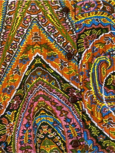 Camisa Sandro Barros Linho Estampado