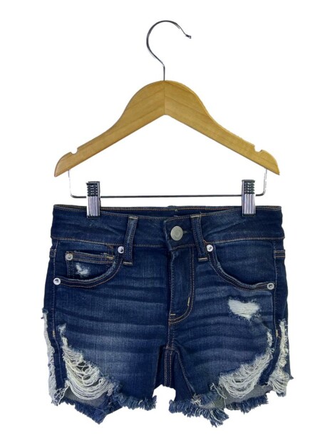Shorts American Eagle Jeans Destroyed Azul