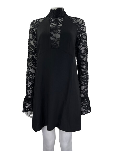 Vestido Amaro Renda Preto