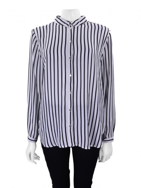 Camisa H&M Listras P&B
