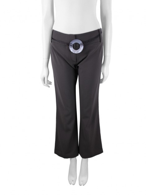 Calça Karen Millen Reta Marrom