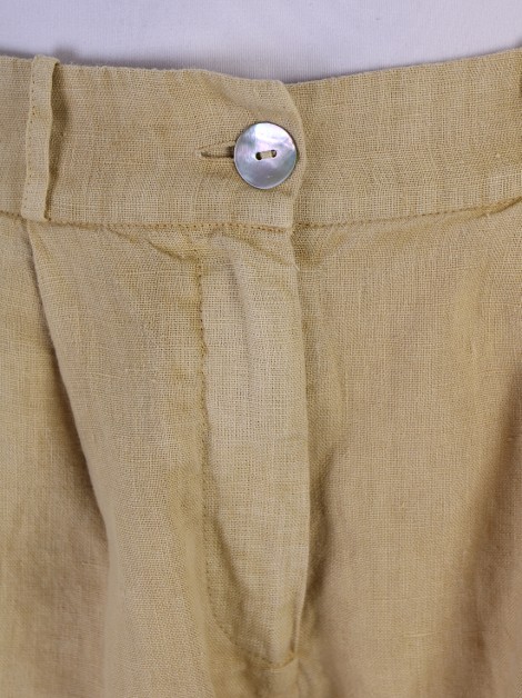 Short Flavia Aranha Linho Bege