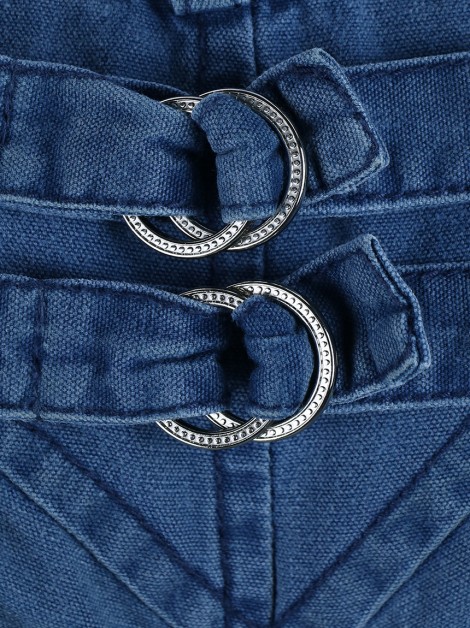 Calça Raia De Goeye Jeans Azul