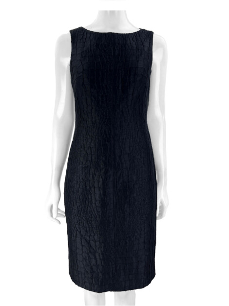 Vestido Giambattista Valli Texturizado Preto