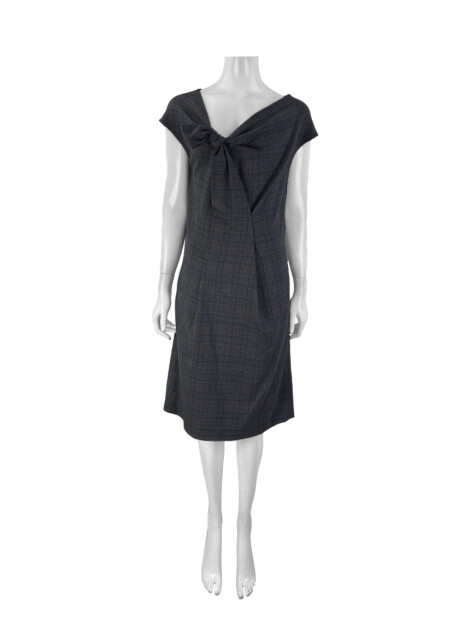 Vestido Annexe Xadrez Cinza