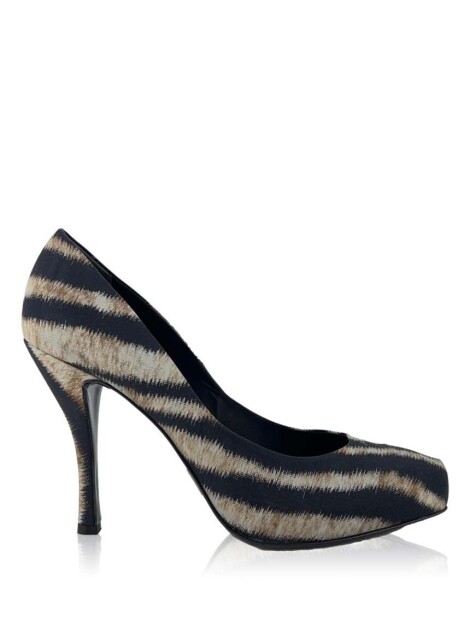 Scarpin Roger Vivier Tecido Animal Print