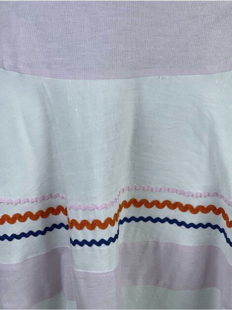 Saia Bianza Midi Bicolor