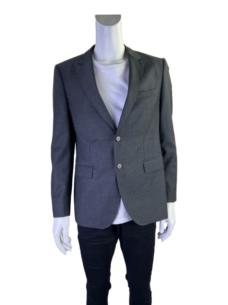 Blazer Hugo Boss Lã Cinza