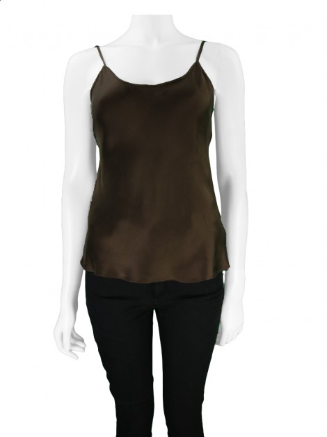 Blusa Lu Monteiro Tecido Marrom