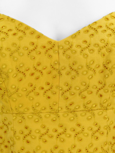 Blusa Lu Monteiro Top Laise Amarelo