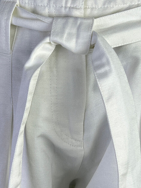 Short Gant Tecido Branco