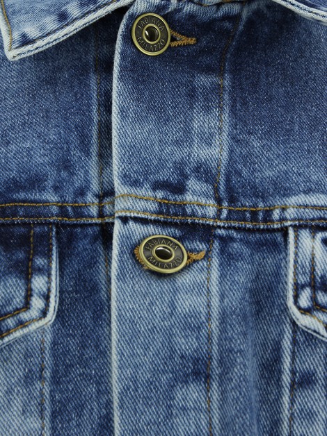 Jaqueta Fabiana Milazzo + InspiresMi Miçangas Jeans
