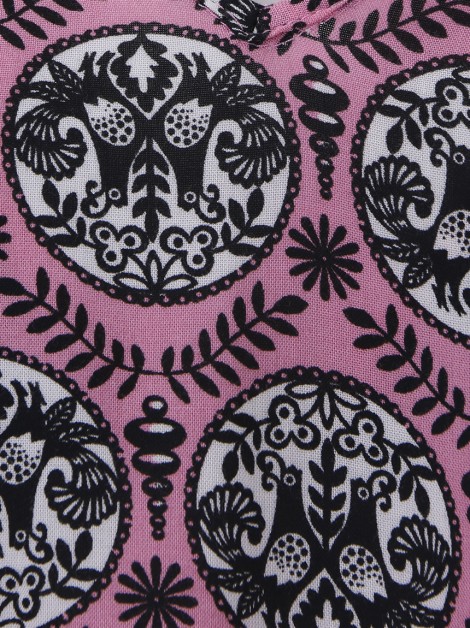 Saída de Praia Batô Batô Saída de Praia Estampada Rosa