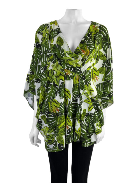 Blusa Batô Batô Estampa Folhas
