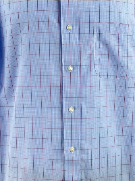 Camisa Brooks Brothers Azul Estampada