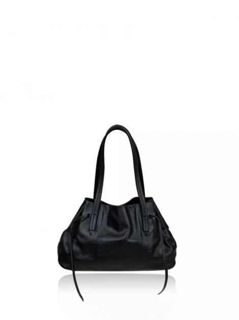 Bolsa com Alça Miu Miu Couro Preta
