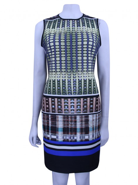 Vestido Clover Canyon Neoprene Estampado