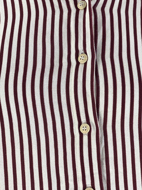 Camisa Allmost Vintage Listras Vinho