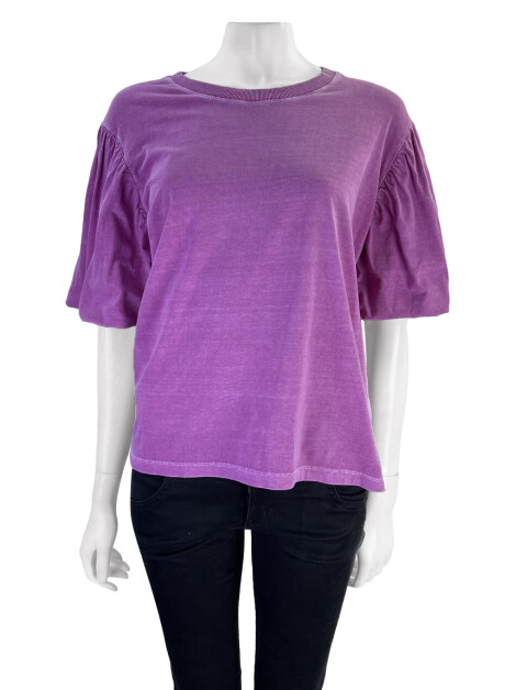 Blusa Amaro Manga Bufante Rosa