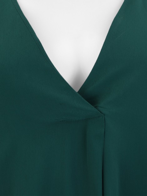Blusa Zara Tecido Verde