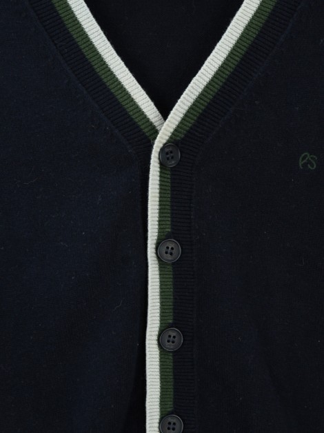 Casaco Paul Smith Cardigã Marinho Infantil