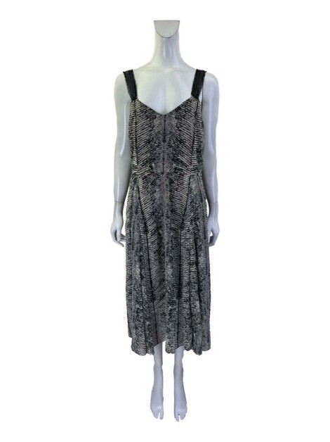 Vestido Sacada Alças Estampado