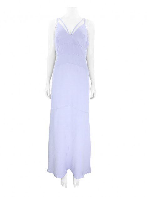 Vestido Nicole Miller Longo Lilás