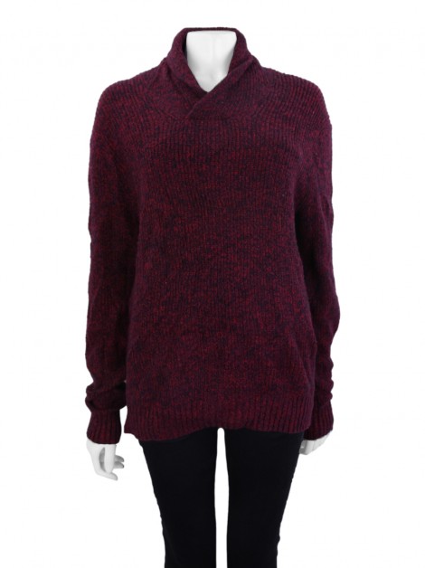 Casaco American Eagle Tricot Bicolor