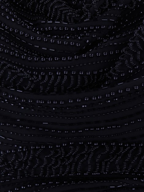 Vestido Armani Collezioni Preto Miçangas