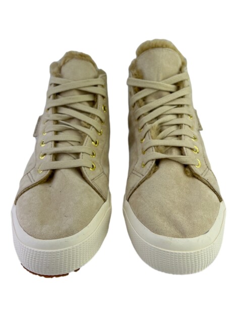 Tênis Superga Suede Bege