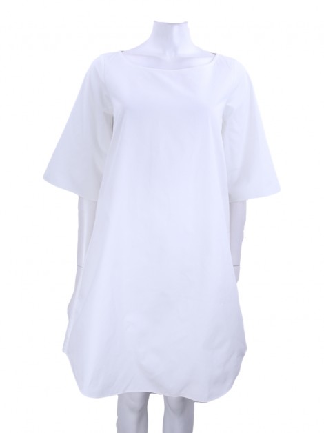 Vestido Sardina Tecido Branco