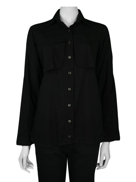Camisa Raia de Goeye Algodão Preta