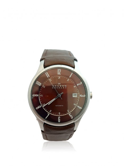 Relógio Skagen Aço Marrom