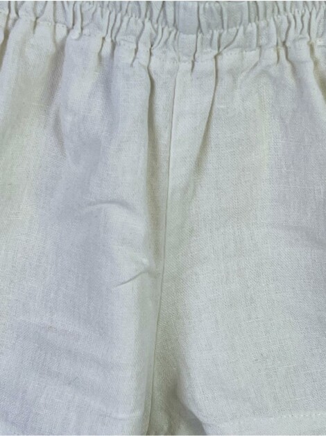 Short Blessed Blessinha Off White Infantil