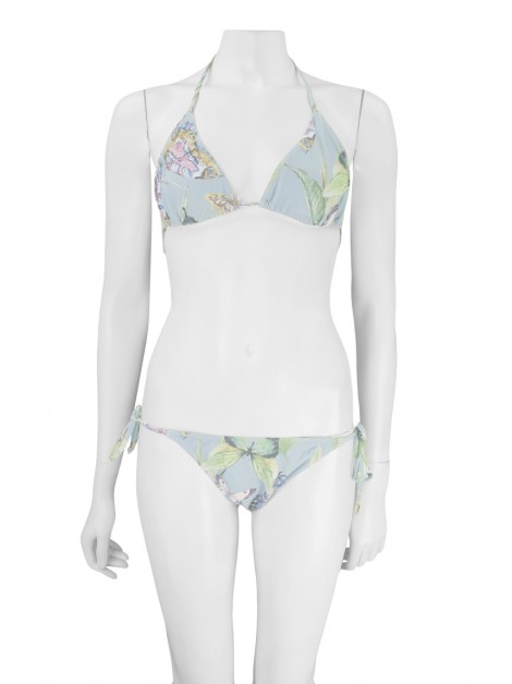 Moda Praia YSLA Biquíni Borboleta Azul