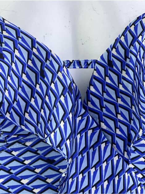Vestido LITT Estampado Azul