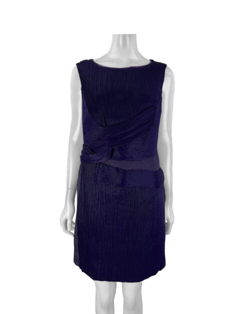 Vestido Alberta Ferretti Seda Roxo