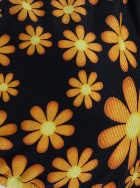 Biquini  YSLA Biquíni Flor Laranja